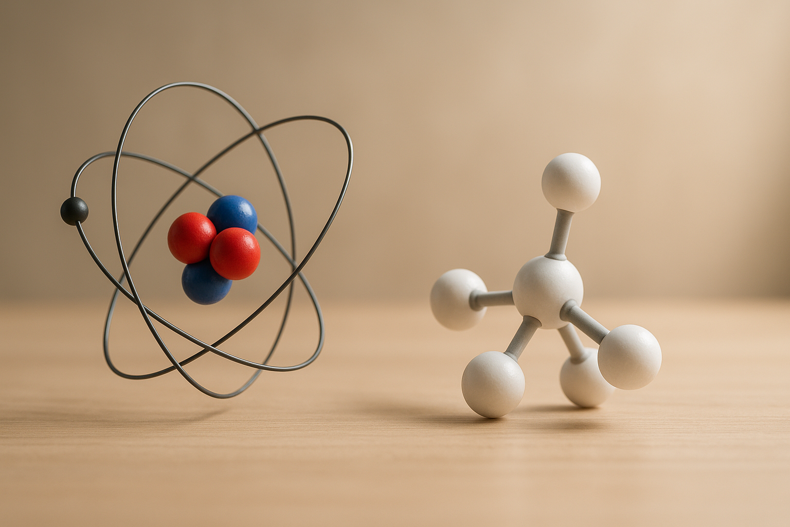Az atomok és molekulák közötti különbségek