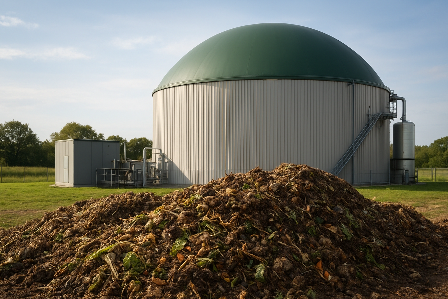 A biogáz termelése: Hogyan lesz a hulladékból energiaforrás?