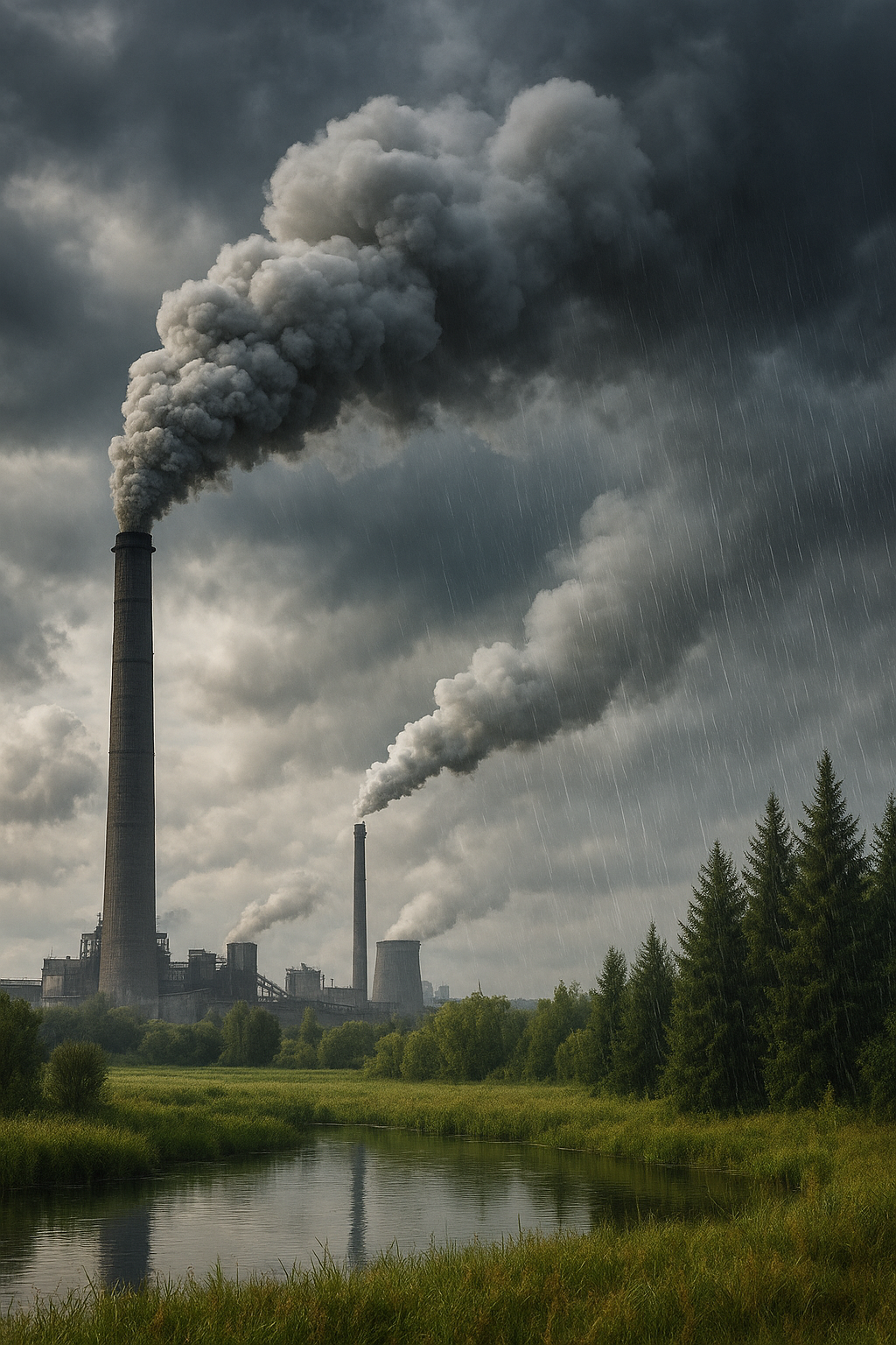 Környezeti kémia: A légszennyezés és a savas esők kialakulása