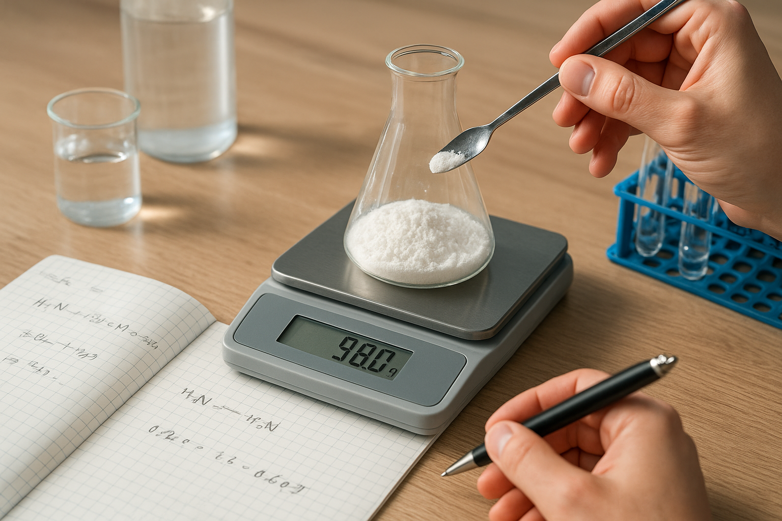 Moláris tömeg meghatározása gyakorlatban