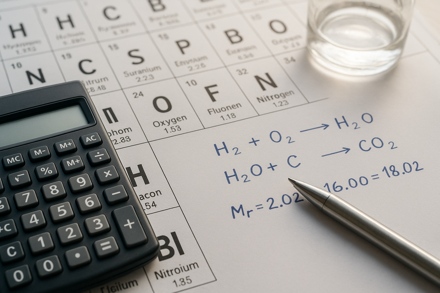 Relatív atomtömegek és szerepük a számításban