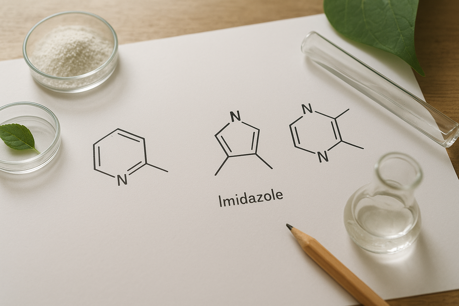 Szerves bázisok: piridin, imidazol és társaik
