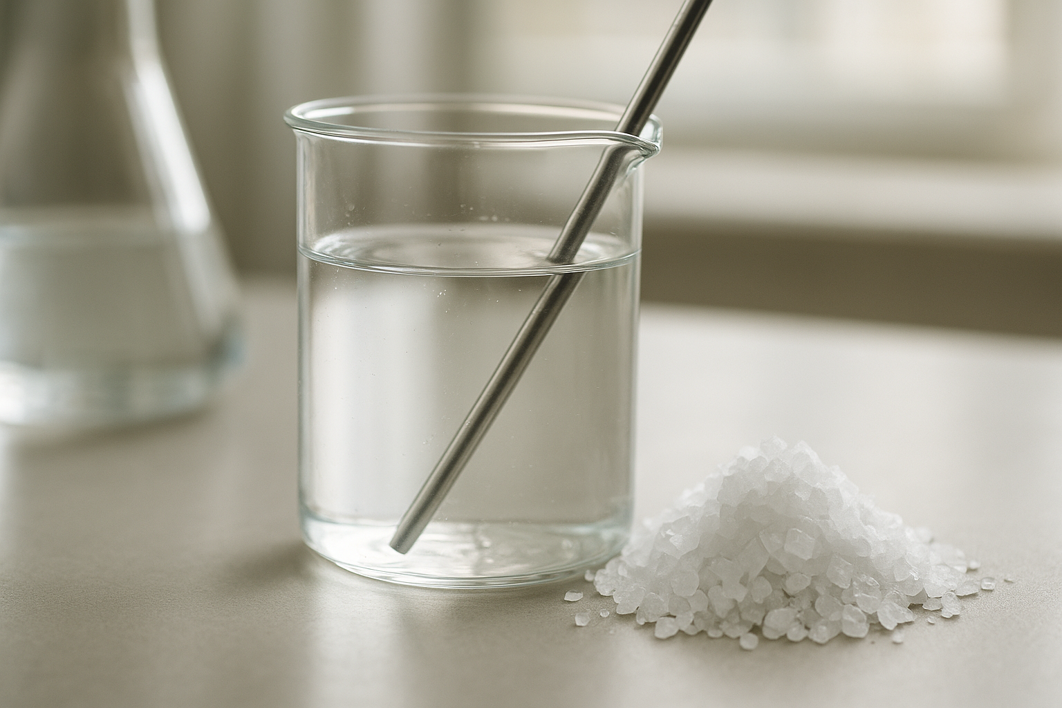 Telített vagy telítetlen? Az oldhatóság korlátai és a kristályosítás