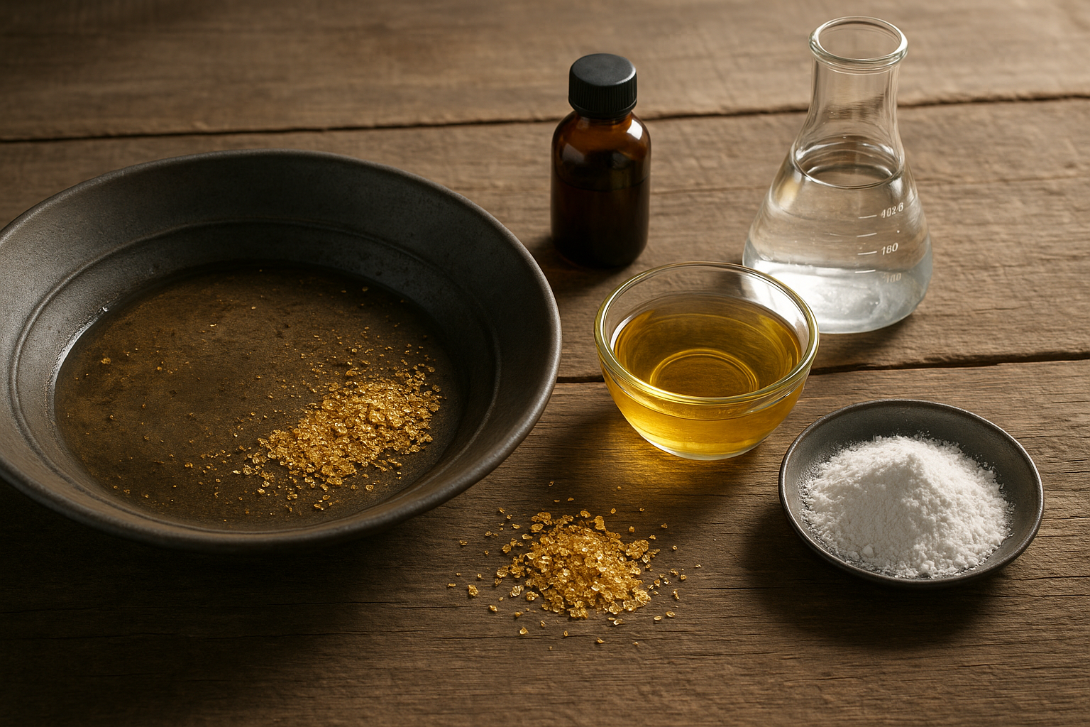 Arany nyerése és tisztítása: A királyvíz és a kianidok szerepe