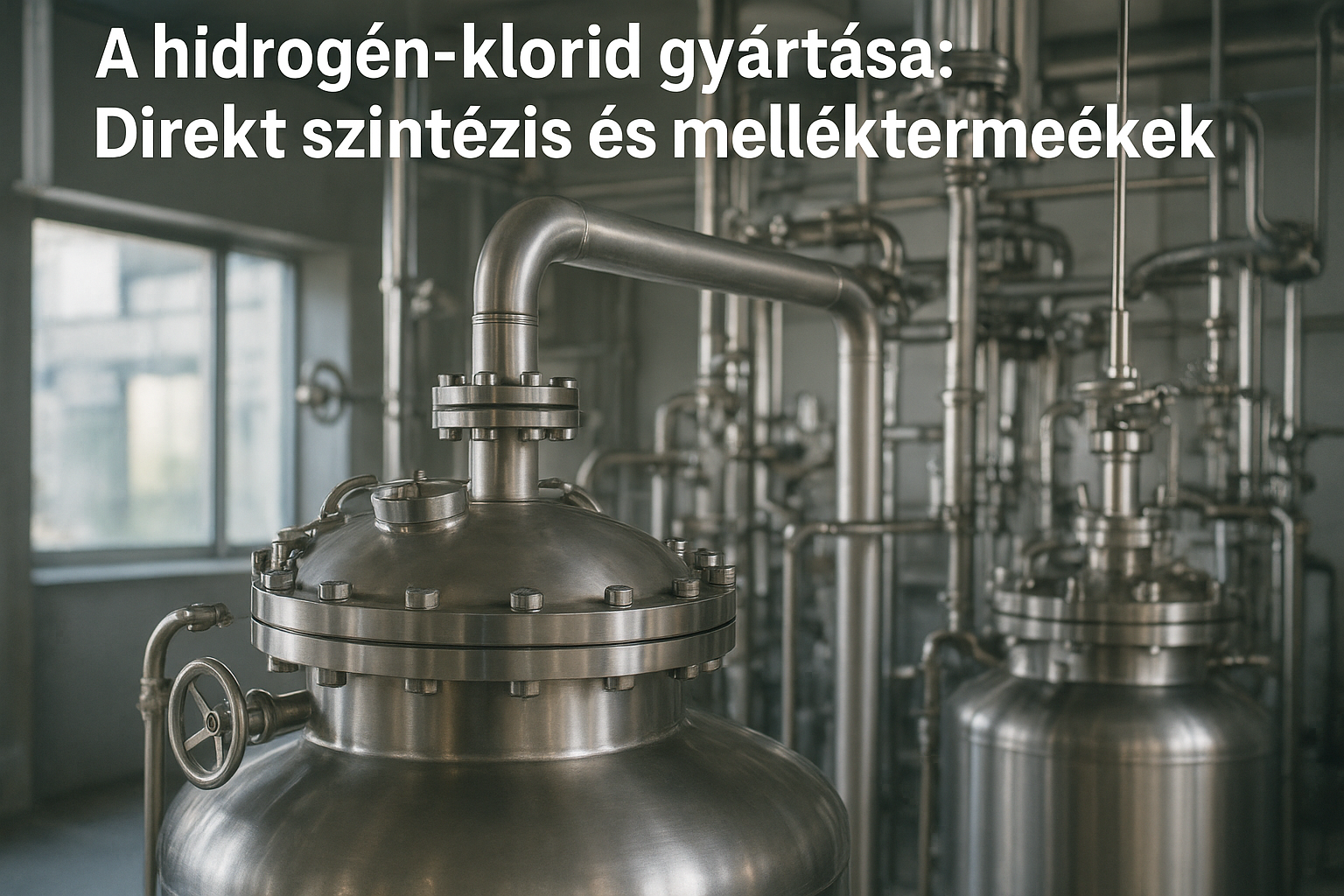 A hidrogén-klorid gyártása: Direkt szintézis és melléktermékek