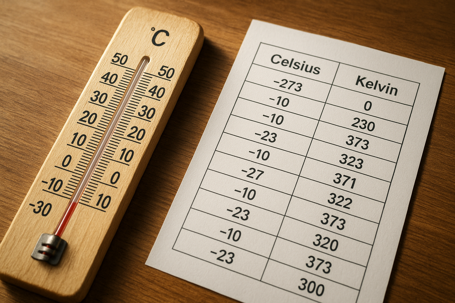 Hőmérsékleti skálák: A Celsius és a Kelvin közötti összefüggések